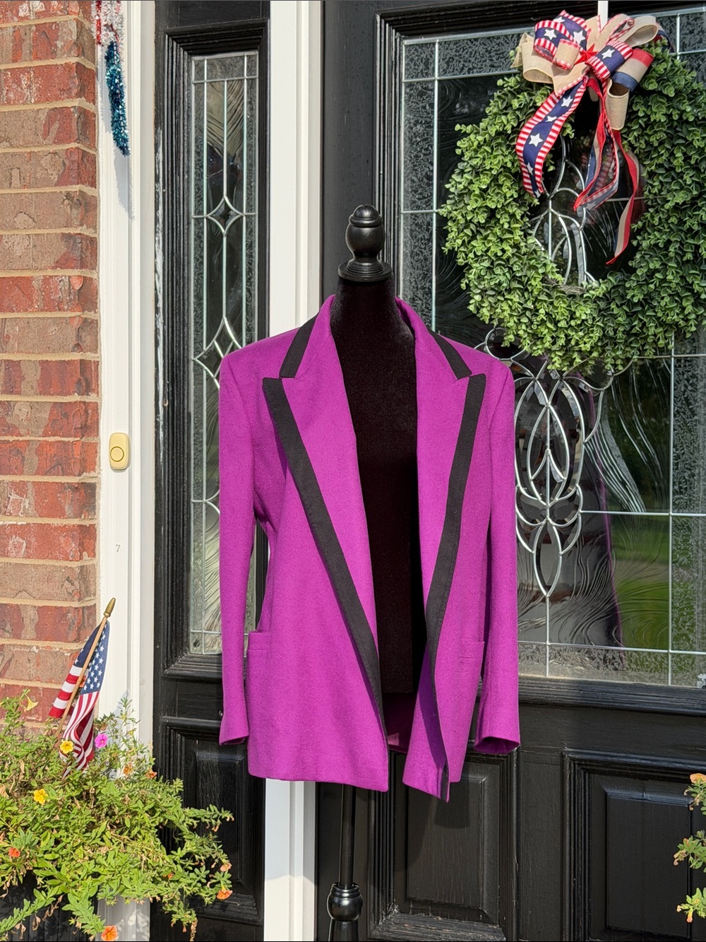 Gianni Versace Wool Blazer 💜